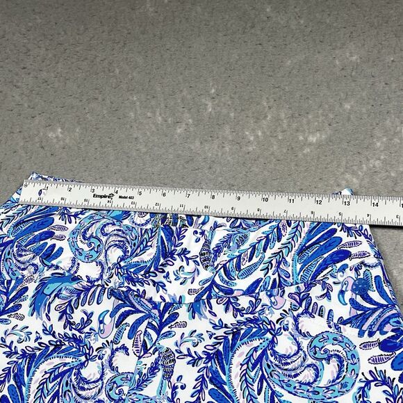 Lilly Pulitzer Shorts Womens Size Small Blue Luxletic Reid UPF 50+ Resort Golf - Picture 4 of 11